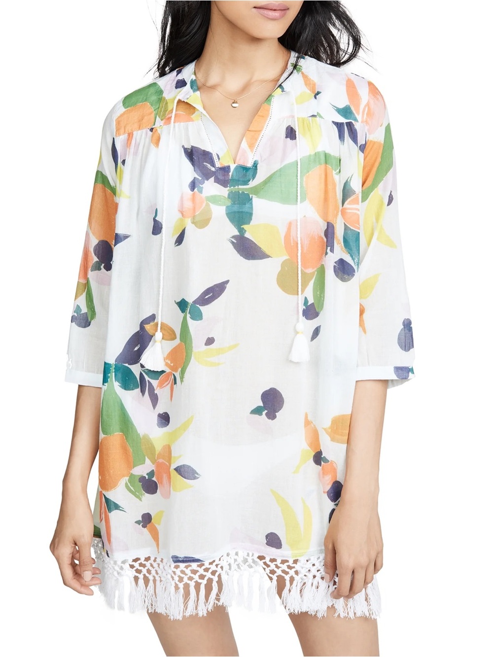 Roller Rabbit Fruit Serafina Tunic/Coverup Size S
